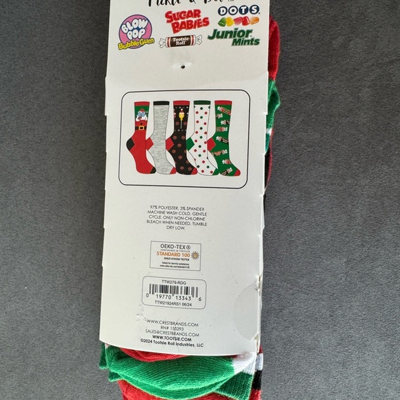 Pickle & Dot Christmas Novelty Socks - 5 Pack NWT - Picture 2 of 5
